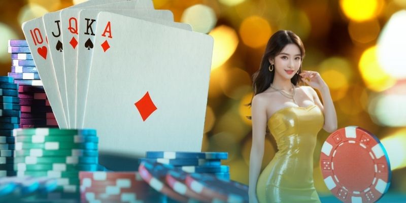 Chia bài chuẩn theo luật chơi poker hấp dẫn