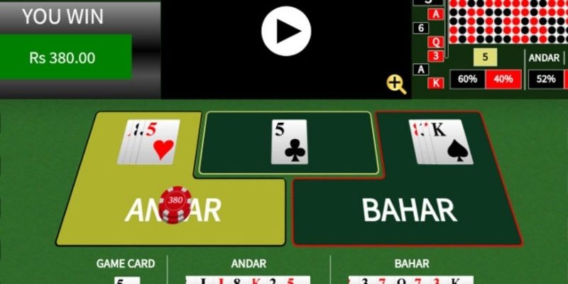Hiểu rõ cách chơi Andar Bahar để gia tăng cơ hội thắng