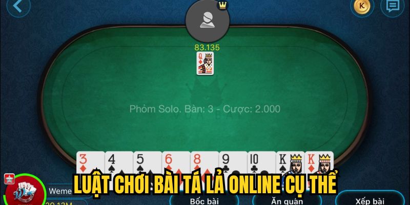 Luật chơi bài Tá Lả online cụ thể