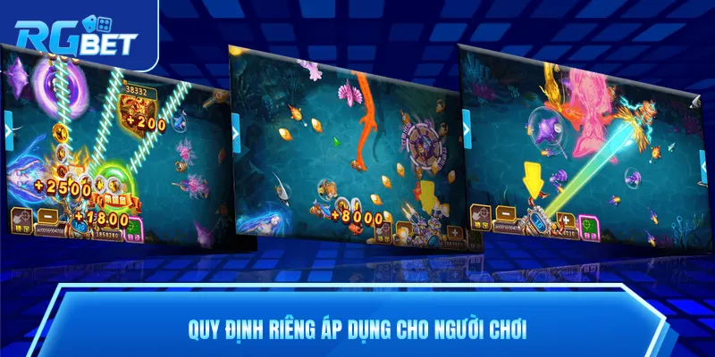 Quy định riêng áp dụng cho người chơi