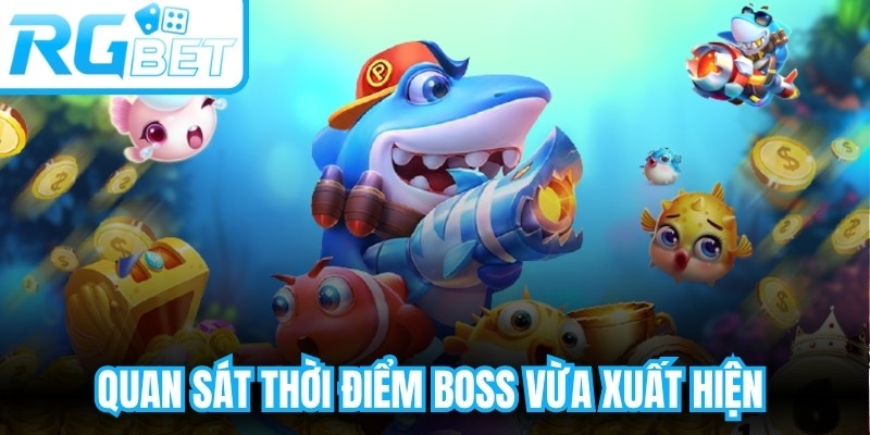Quan sát thời điểm boss vừa xuất hiện để tập trung hỏa lực hợp lý